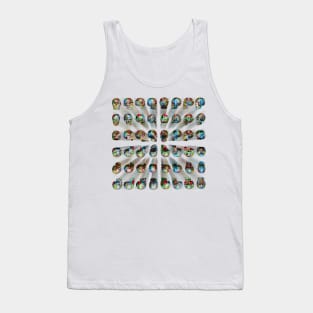 Skull Army of Color Tank Top